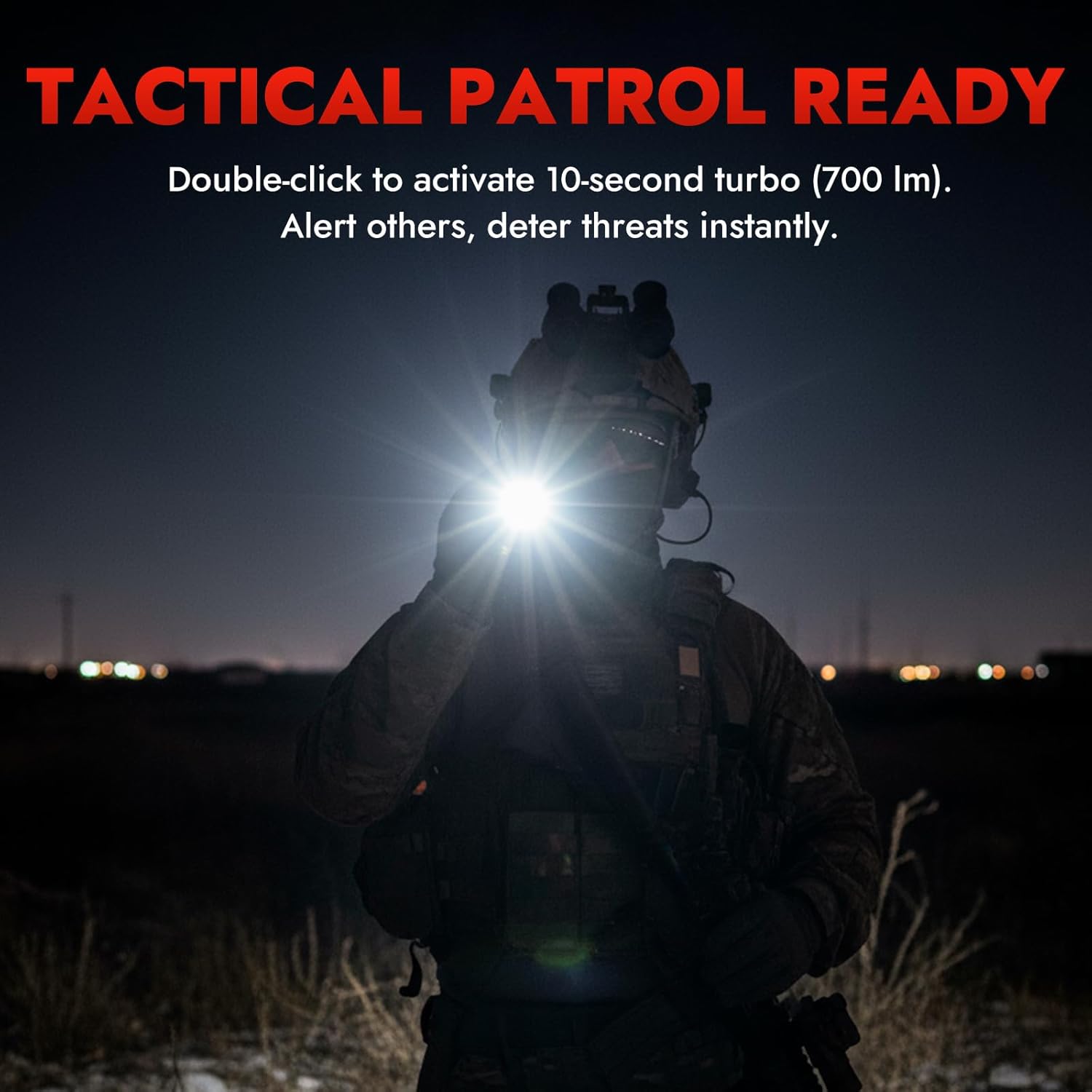 A700 Tactical Flashlight 2 Pack