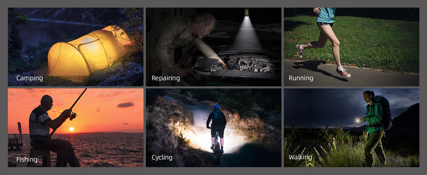 T7 Slim Waterproof Pocket Flashlight with Clip & Magnetic Base