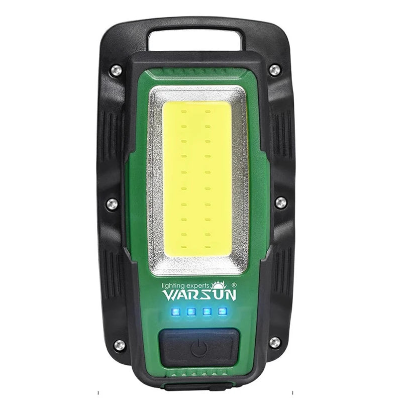 WARSUN Y38 Rechargeable LED Work Light 1000 Lumens Green