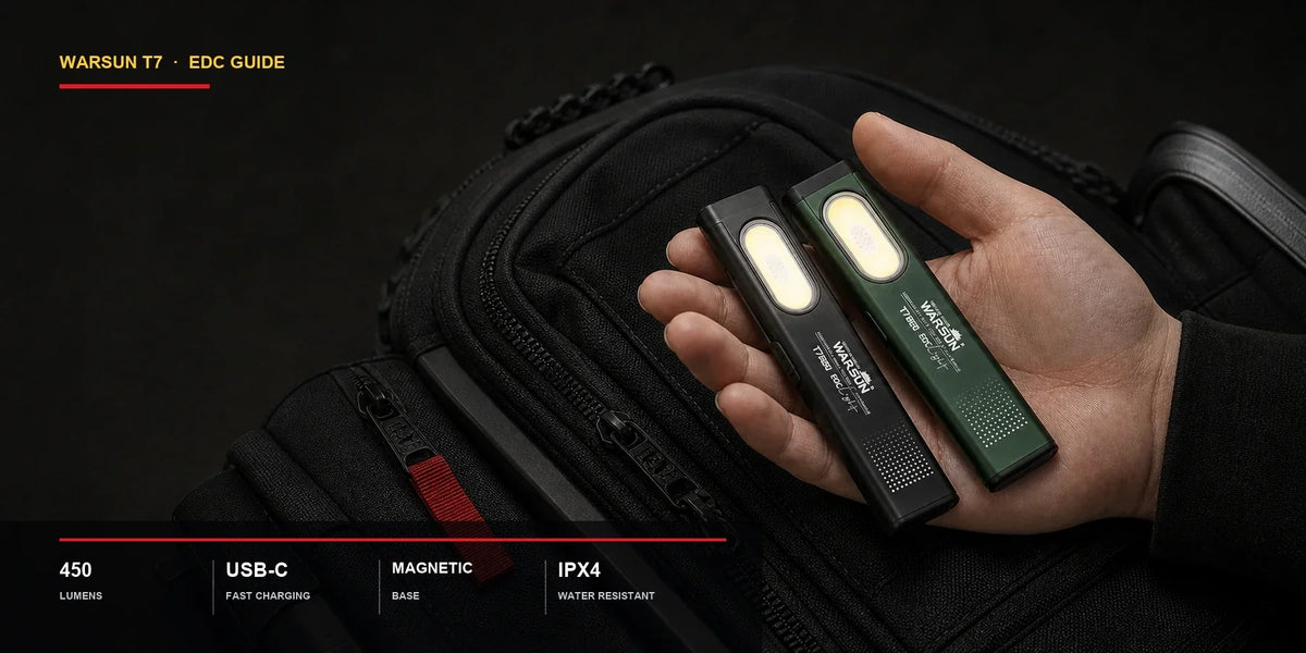 Why Slim EDC Flashlights Are Taking Over: What Makes a Good Pocket Light?