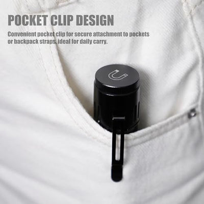 WARSUN SQ03 Rechargeable EDC Pocket Flashlight – 1000 Lumens