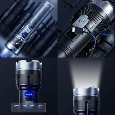 Lampe de poche rechargeable 1000LM haute luminosité