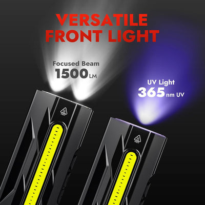 Lampe de poche EDC rechargeable – 1500 lumens