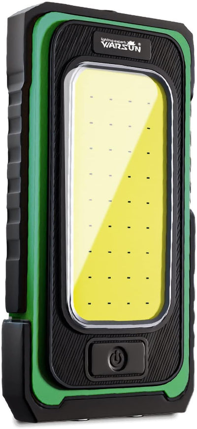 WARSUN Y40 Rechargeable LED Work Light 1500 Lumens Magnetic Green