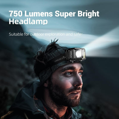 Rechargeable Lightweight Headlamp 2 Packs