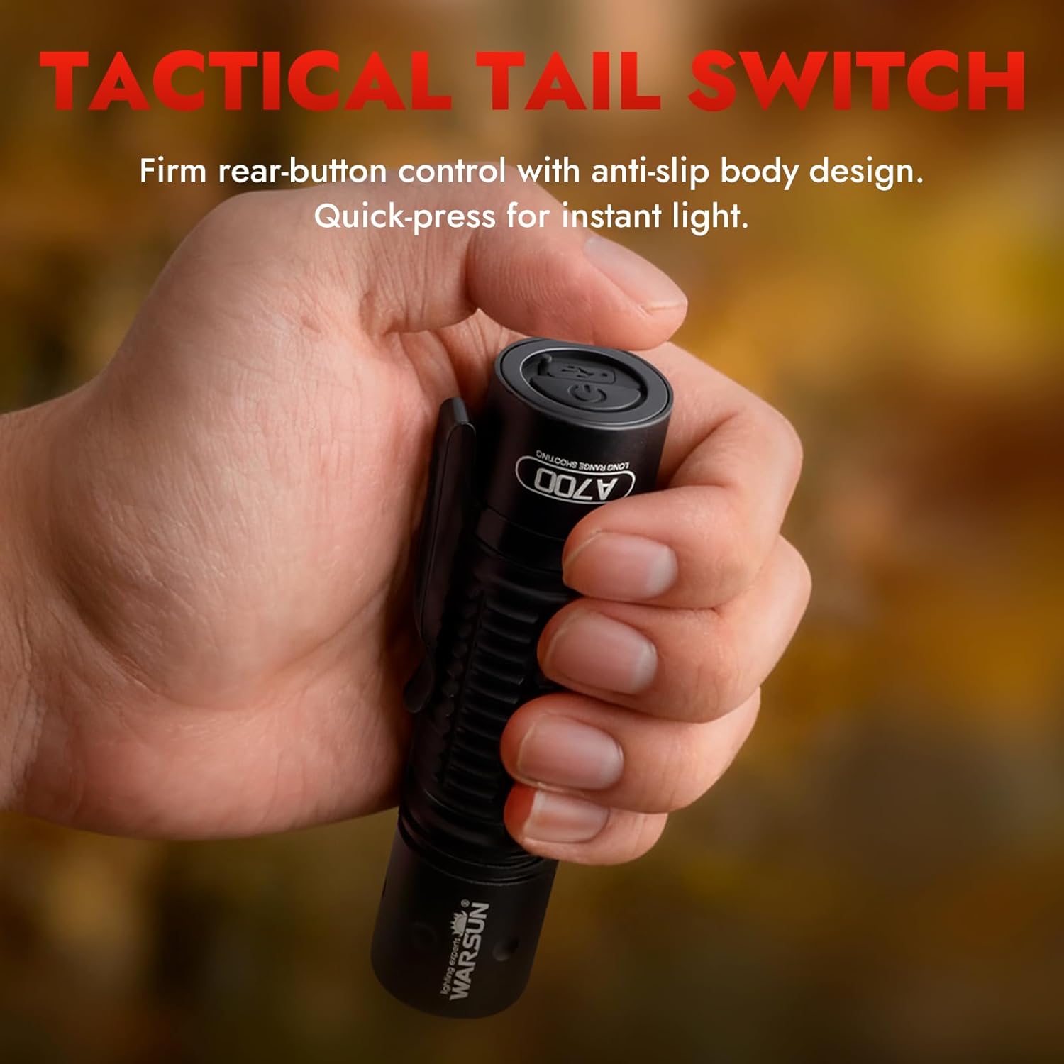 A700 Tactical Flashlight 2 Pack
