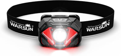 Lampe frontale rechargeable avec capteur de mouvement