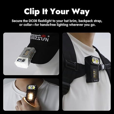 Lampe de poche LED de travail mini Swivial
