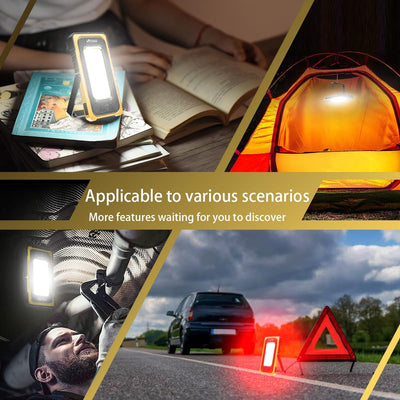 WARSUN Y40 Rechargeable LED Work Light 1500 Lumens Yellow