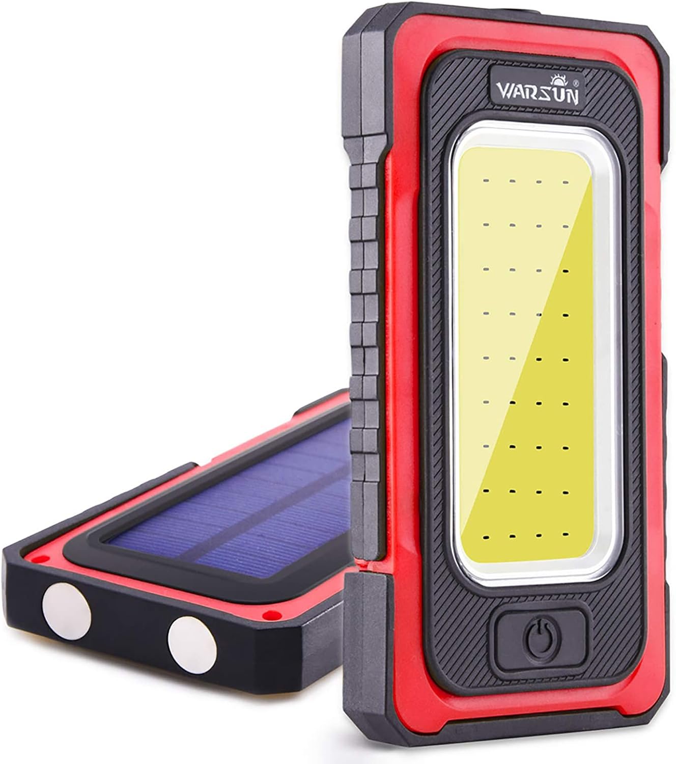 WARSUN Y40 Rechargeable Portable Magnetic Work Light 1500 Lumens Red