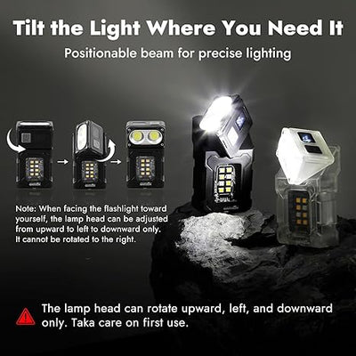 Lampe de poche LED de travail mini Swivial