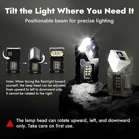 Lampe de poche LED de travail mini Swivial