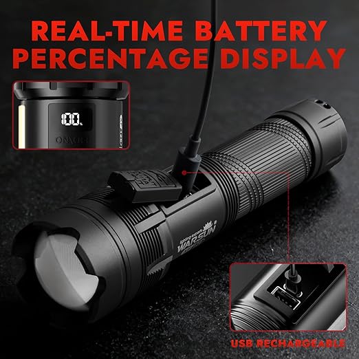 Lampe de poche zoom multi-fonction (XF126)