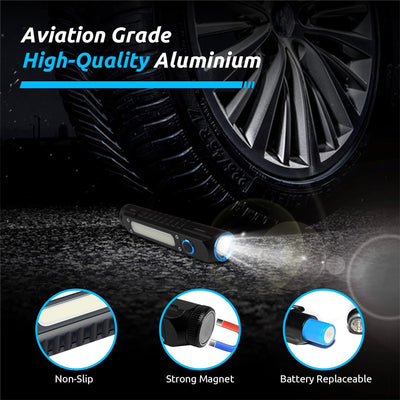 WARSUN SQ03 Multi-Tool Flashlight 1000LM For Hiking