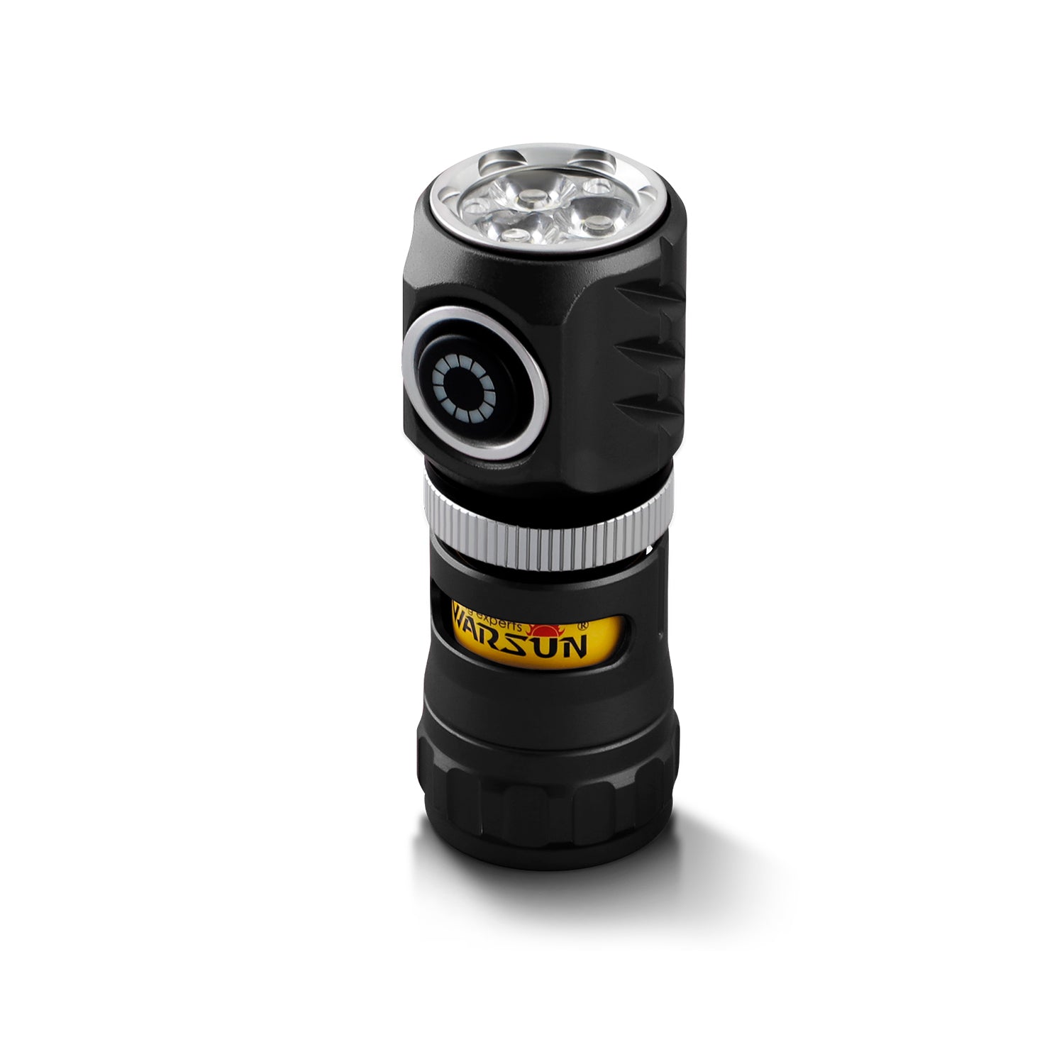Mini lampe de poche EDC rechargeable tournante
