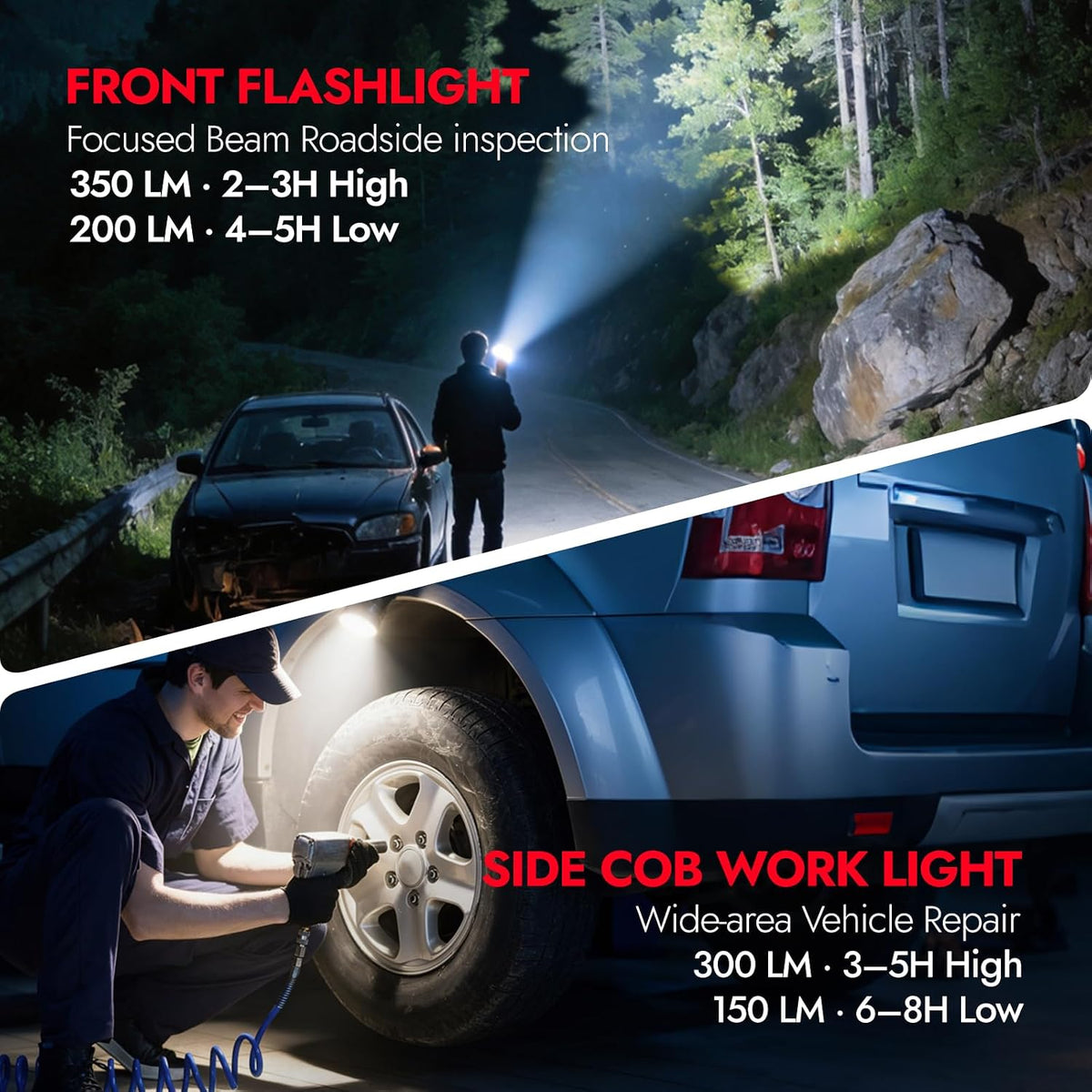 K7 Car Emergency Flashlight