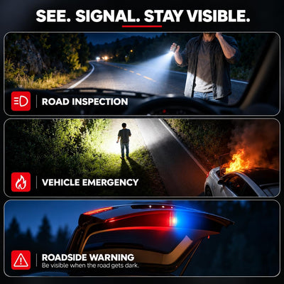 K7 Car Emergency Flashlight